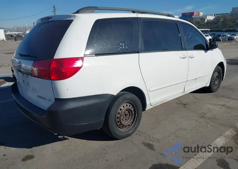 2007 Toyota Sienna Ce from USA, damaged, VIN 5TDZK23C97S087245